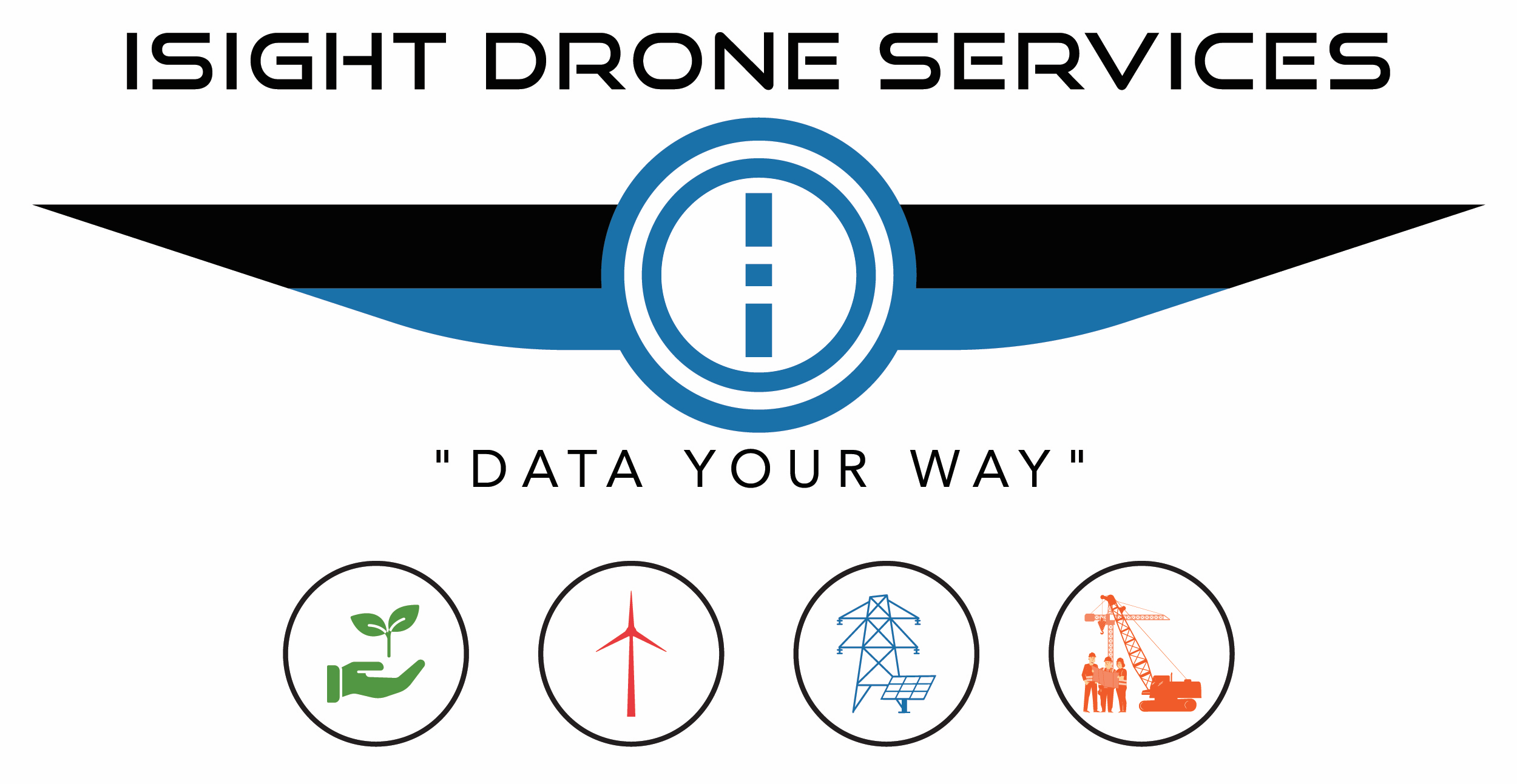 ISight Drone Services Logo