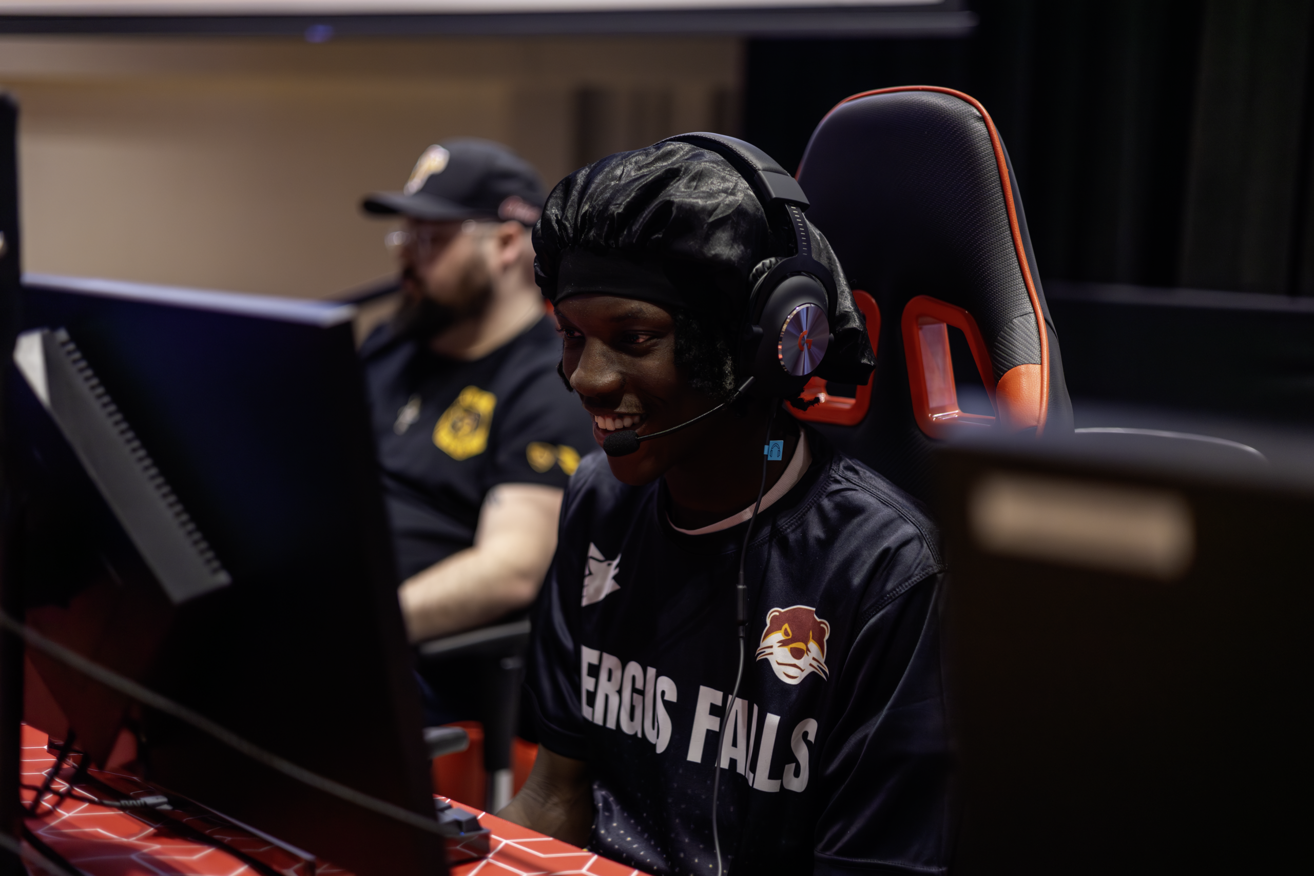 Esports team competing in an esports tournament